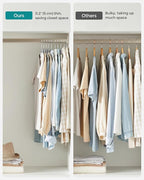 SONGMICS Clothes Hangers, Space-Saving, Light Gray and Dark Gray UCRP30G - Image 7