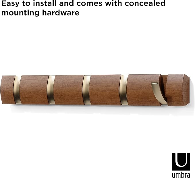 Umbra Flip Wall-Mounted Coat Rack - Image 7