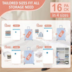 Cozy Essential Travel Vacuum Storage Bags - Image 4