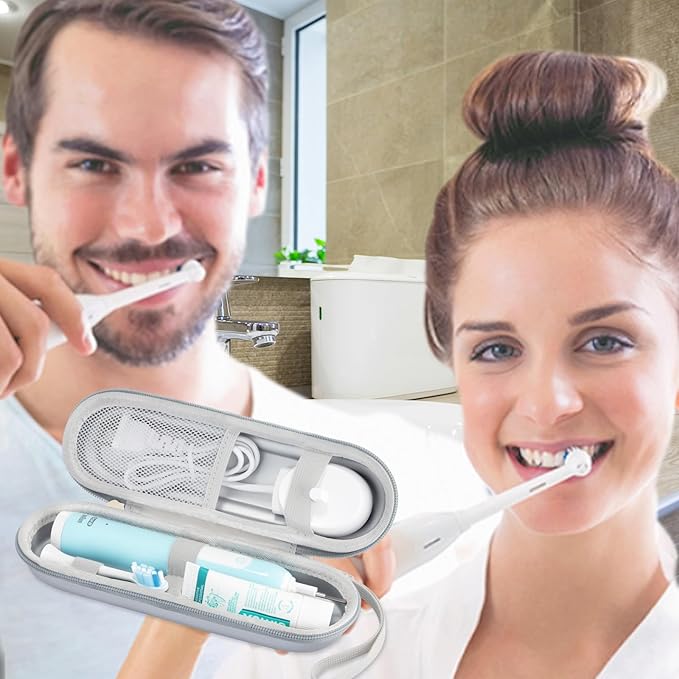 Toothbrush Travel Case for Oral B/Oral-B Pro 1000 1500 5000 7000 & Philips - Image 2