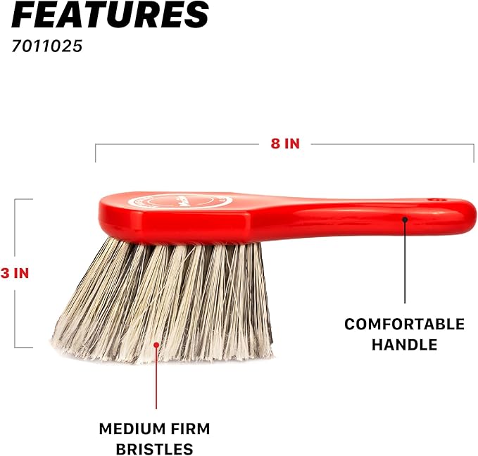 Maxshine Universal Wheel & Body Cleaning Brush – Medium-Duty Car Detailing Brush - Image 3