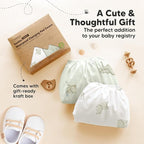 2-Pack Waterproof Changing Pad Covers Boy, Girl – 32x16 Soft Cotton Baby - Image 9