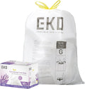 EKO 21 Gallon / 50-90 Liter, Extra-Strong Garbage Bags, Lavender Scent by EKO