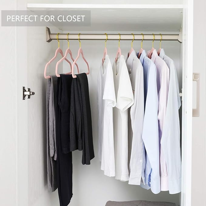 MIZGI Premium Velvet Hangers Heavyduty - Image 7