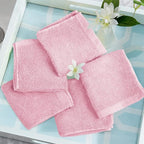 Yoofoss Washcloths Towel Set 10 Pack Baby Rayon Derived from Bamboo Wash Cloth - Image 2