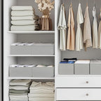 Criusia Drawer Organizer Clothes, 10 Pack Dresser Organizer - Image 7