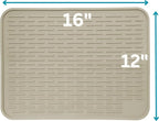 Large Silicone Dish Drying Mat for Kitchen Counter or Under Sink, Waterproof - Image 2