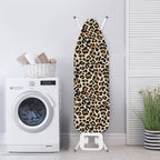 Light Brown Leopard Ironing Board Cover and Pad Heat Reflective Pad Protector - Image 3