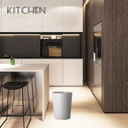 UUJOLY Small Trash Can Wastebasket Garbage Can Container Bins - Image 3