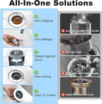 Kitchen Sink Drain Strainer – New Upgraded Kitchen Sink Stopper - Image 5