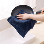 Homaxy 12 Pack Dish Towels for Kitchen, Super Soft and Absorbent Coral Velvet - Image 4