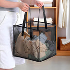 6 Pack Popup Laundry Hamper Collapsible Mesh Laundry Baskets - Image 5