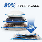 VMstr 12 Pack Travel Vacuum Storage Bags - Image 4