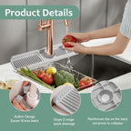 24 Inch Upgraded Draining Mat Folding faucet Mat - Image 3