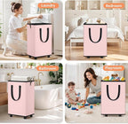 Laundry Basket with Wheels, Collapsible Laundry Baskets, Laundry Hamper with - Image 6