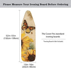 Sunflower Butterfly Easy Installation 15x54 Ironing Board Cover and Pad and - Image 5