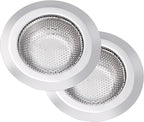2Pcs Kitchen Sink Drain Strainer, Stainless Steel Kitchen Sink Strainer by Unknown