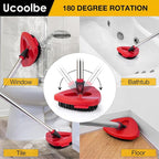 Spin Mop Scrub Brush for O-Cedar EasyWring 1 Tank System, Scrubber Brush - Image 4