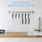 Crevice Cleaning Brush, Hard-Bristled Gap Scrub Brush, Toilet Gap Cleaning - Image 7