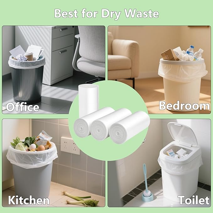 TECHSHARE 4 Gallon Small Trash Bags - Image 6