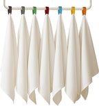 Premium Cotton Kitchen Towels Set of 7 – Ultra Absorbent & Soft Dish Towels by LITOLinenandTowel