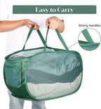 Sturdy Mesh Pop Up Laundry Hamper, Collapsible Laundry Baskets - Image 5