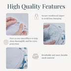 Bluehome Shoe Washing Machine Bags – Protective Mesh Laundry Bags - Image 4