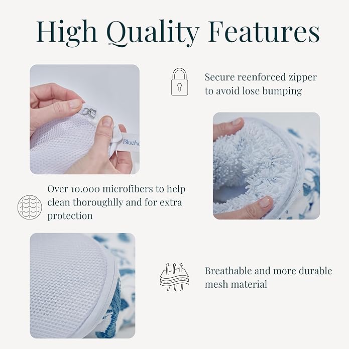 Bluehome Shoe Washing Machine Bags – Protective Mesh Laundry Bags - Image 4