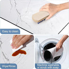 Marble Pattern Dish Drying Mat, Absorbent Coffee Bar Mat - Image 5
