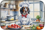 Caroline's Treasures DAC6246DDM English Setter The Chef Dish Drying Mat by CarolinesTreasures