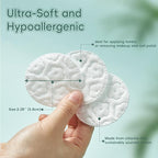 GWT Premium Cotton Rounds for Face, 100% Pure & Lint-Free Cotton Pads, Soft & - Image 4