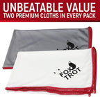 Fox Trot Large Microfiber Polishing Cloths | Streak Free, Lint Free Shine and - Image 7