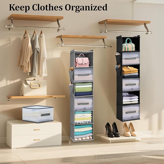 6-Tier Hanging Closet Organizer - Image 6