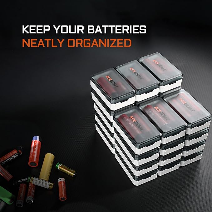 ACEBEAM A2 Portable Battery Storage Box, Battery Charger, Battery Storage - Image 3