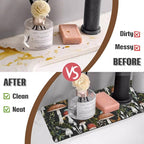 Sink Faucet Absorbing Mat, 2 Pack Drying Mat Around Faucet Sink Splash Guard - Image 5
