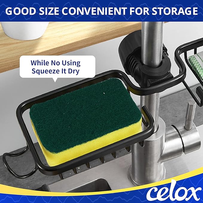 CELOX 36 Pack Dish Sponge for Kitchen, Dual Sided Scrub Sponge Heavy Duty - Image 7