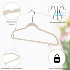 Quality Hangers Multi Pack Slim Plastic Hangers - Image 5