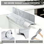 23Inch Sink Splash Guard – Extended Length & Tall Silicone Kitchen Sink Splash - Image 3