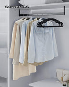 SONGMICS Velvet Hangers 50 Pack, Non-Slip Clothes Hangers, 17 x 8.3 Inches - Image 2