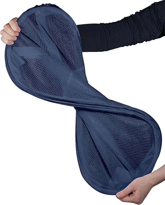 Pop up Laundry Hamper, Foldable Mesh Clothes Hamper - Image 6