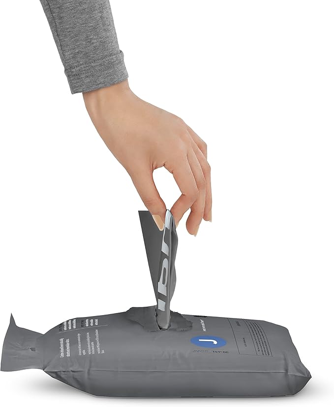 simplehuman Code J 40 Count, Genuine Odorsorb Custom Fit Liners, Drawstring - Image 3