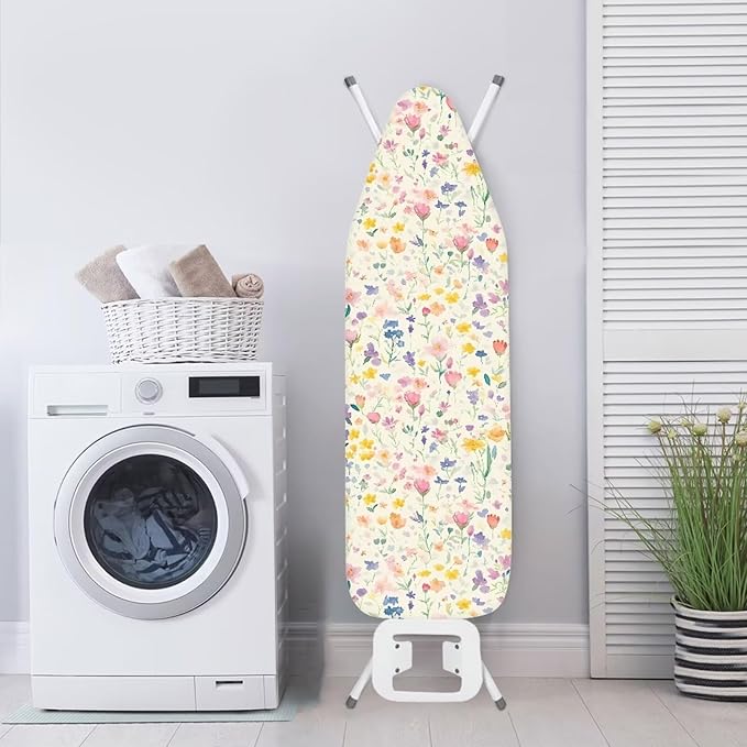 Ditsy Floral Ironing Board Cover 15 x 54 Inch, Colorful Flower Standard Ironing - Image 3