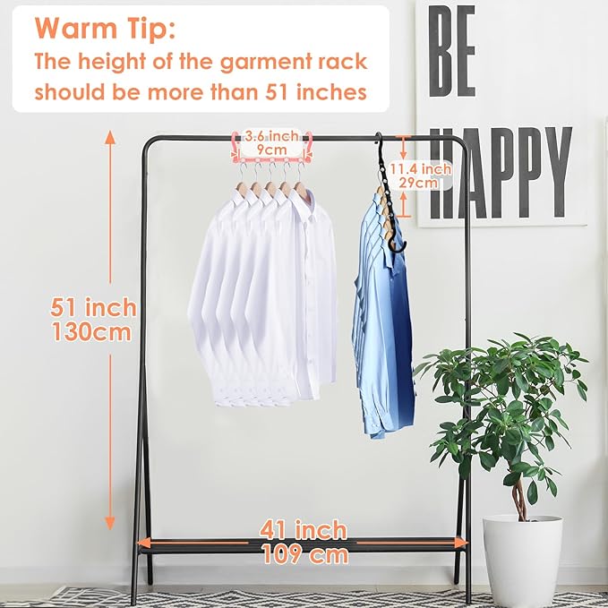 Magic Clothes Hangers Space Saving, Premium Closet Organizers and Storage - Image 5
