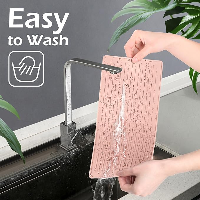 Dish Drying Mats, Heat-resistant Silicone Mat - Image 4