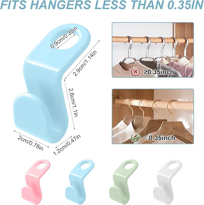 100 PCS Space Saving Hanger - Image 6