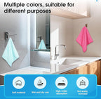 QYL Microfiber Cleaning Cloth, 12 Pack Cleaning Rags, Cleaning Towels - Image 4