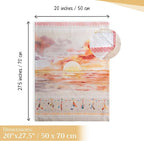 Maison d' Hermine Kitchen Towels Set of 3 100% Cotton 27.50" x 20" Reusable - Image 4