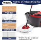 Spin Mop Head Replacement for O Ceda Mop Replace Head Triangle Mop Refills - Image 5