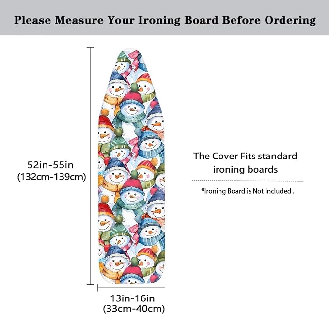 Snowman Puzzle Ironing Board Cover - Image 5