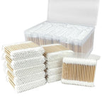 1000 Precision Tip Bamboo Cotton Swabs, Biodegradable & Organic Double Pointed - Image 9